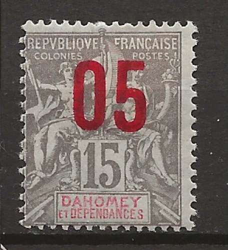 DAHOMEY  ANNÉE 1912 Y.T N°35 NEUF*   