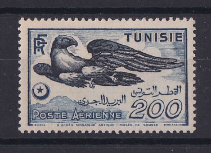 TUNISIE   Y/T   PA n° 13    neuf *   1949