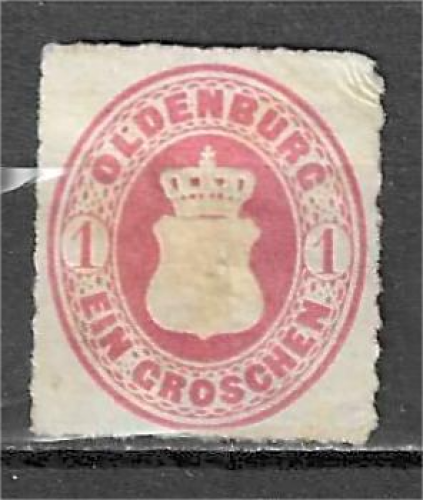 ALLEMAGNE OLDENBOURG YT 17 *