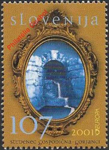 CEPT / Europa 2001 Slovénie n° 322 ** L'eau, richesse naturelle