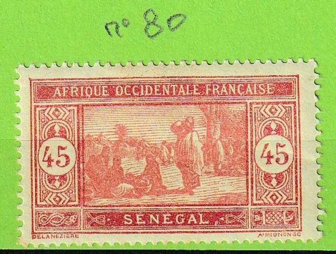 SENEGAL YT N°80 NEUF*