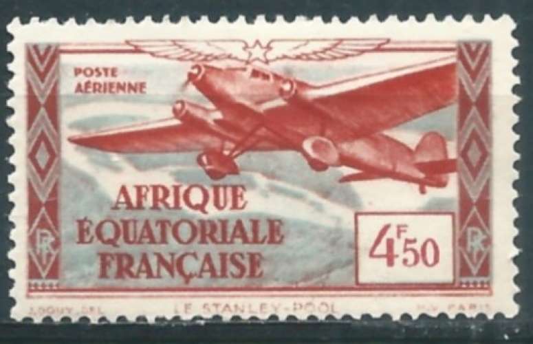 AEF - Poste Aérienne - Y&T 0034 (**) 