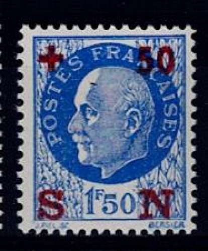 FRANCE 1942 - YT 552 ** MNH.