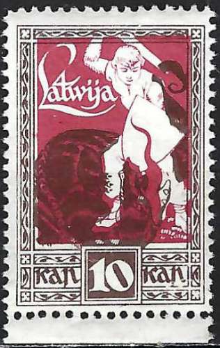 Lettonie - 1919 - Y & T n° 39 - MNH