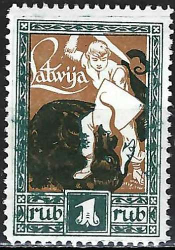 Lettonie - 1919 - Y & T n° 42 - MNG