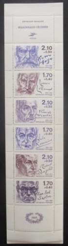 FRANCE carnet N°2360A Ecrivains neuf ** 