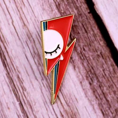 Pin's Pins David Bowie Aladdin Sane (Réf 2)