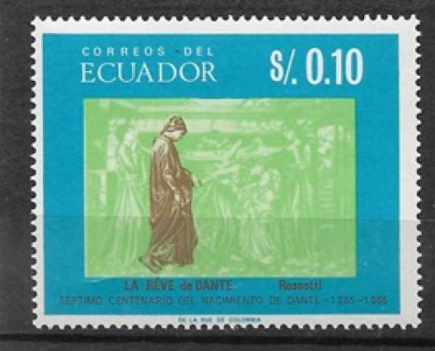 Equateur neuf sans gomme YT 760