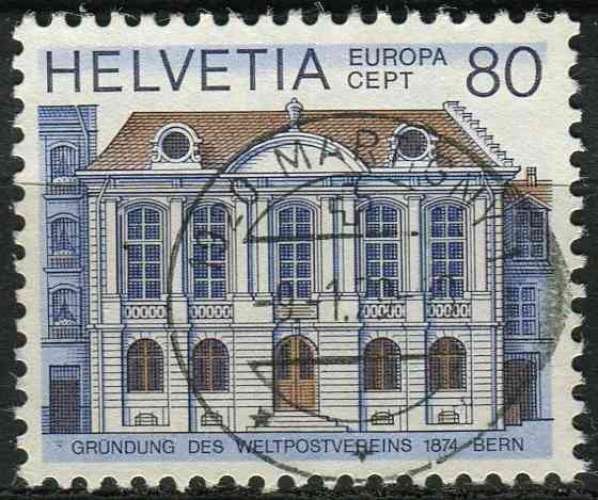 SUISSE 1978 OBLITERE N° 1059 europa