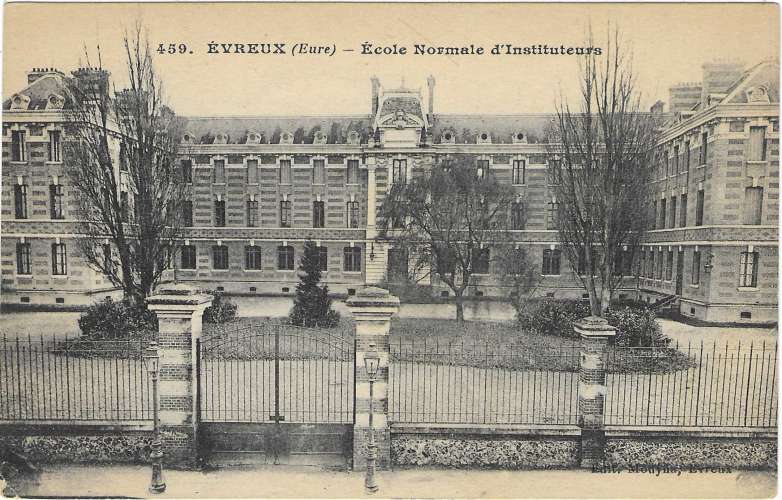 CPA - EURE - EVREUX, Ecole Normale d'Instituteurs