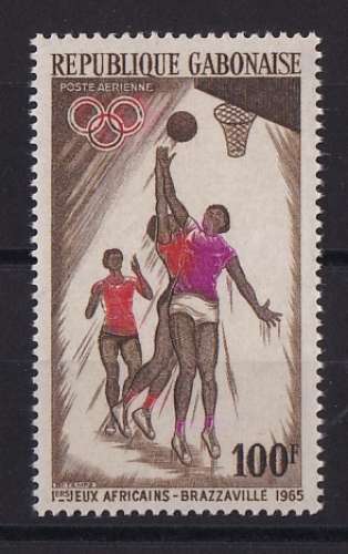 GABON   Y/T   PA n° 37    neuf **    1965