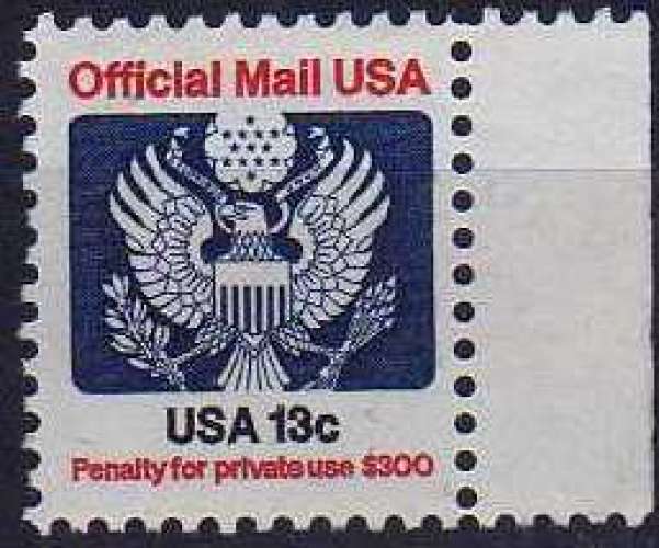 Courrier officiel, 13c - YT Service 100 **