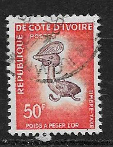 Côte d'Ivoire 1972 YT taxe n° 36 (o)