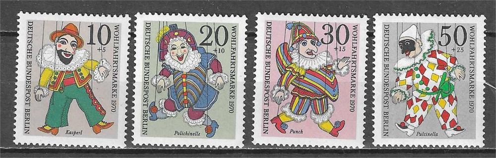 ALLEMAGNE BERLIN YT 335 / 338 **