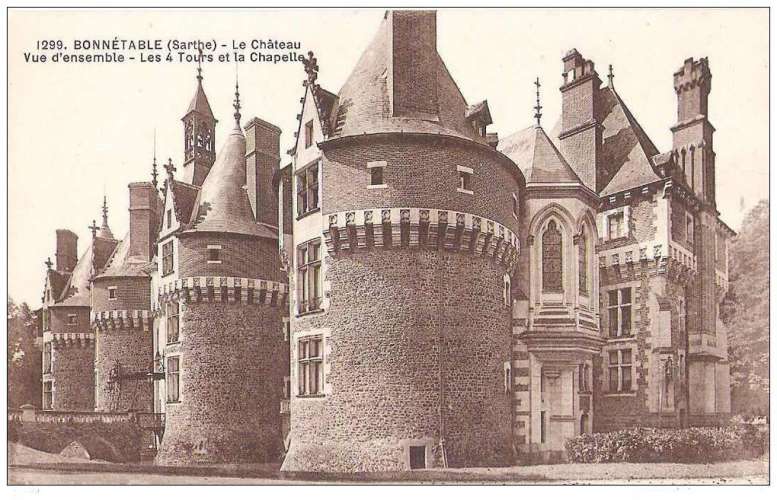  72 - Bonnétable - le château