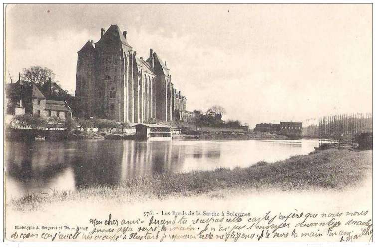  72 - L'ABBAYE St-PIERRE DE SOLESMES 