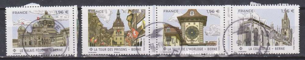 France 2024 - Berne (cachet rond) (série complète) 