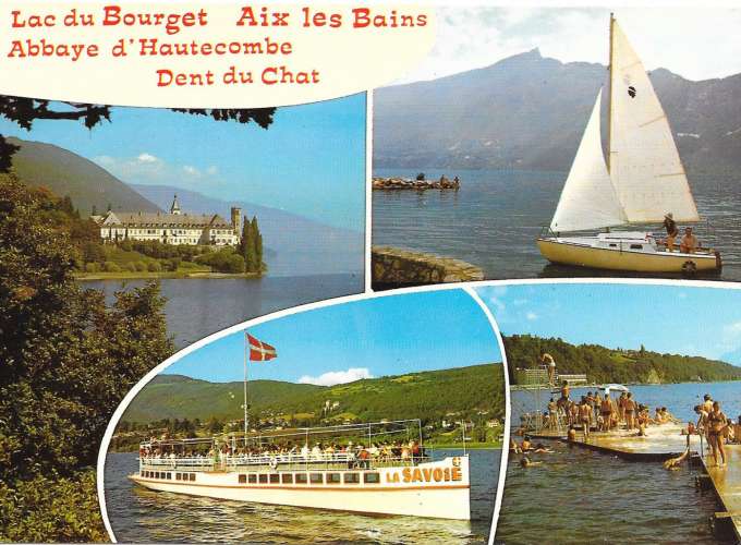 73 - AIX LES BAINS - LAC DU BOURGET