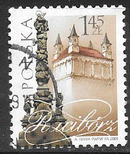 Pologne  - YT   4103  obl  - Raciborz  (2008) 