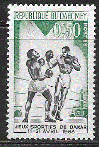 Dahomey  - YT  192  **  - Boxe (1963) 