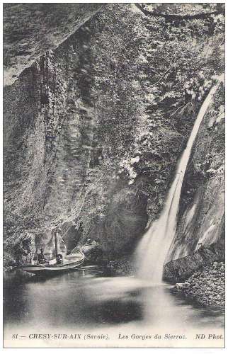 73 - GRESY sur AIX - les Gorges du Sierroz