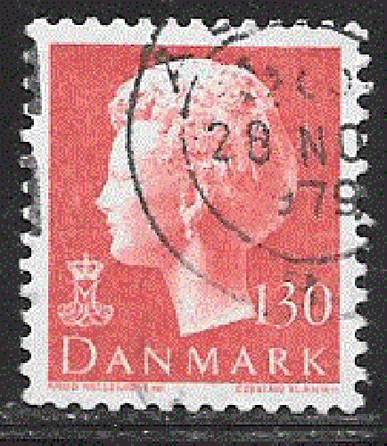 Danemark  - YT  683  obl  - Margrethe II  (1979) 