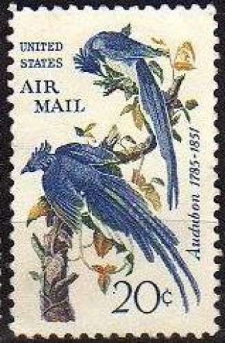 Geais de Colombie, par Audubon (1967) - YT PA 67 *