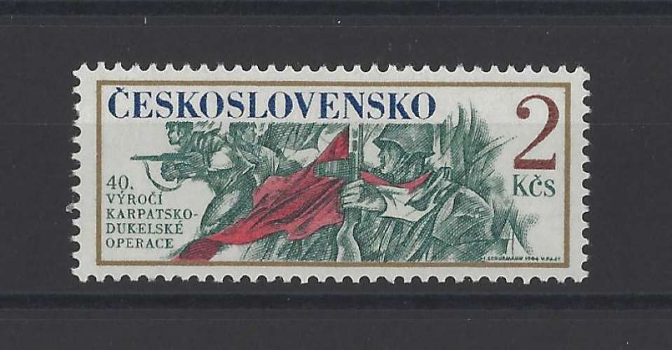 TCHECOSLOVAQUIE.   YT    n° 2599    neuf **   1984