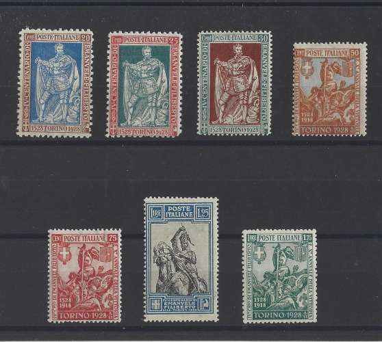 ITALIE.   YT   n° 213----220    neuf *   1928