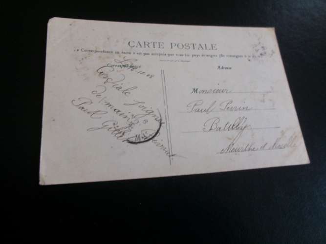 BELLE CPA MILITARIA 
