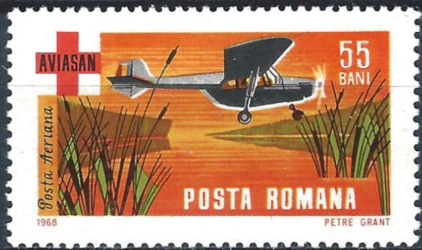 Roumanie - 1968 - Y & T n° 215 Poste aérienne - MNH