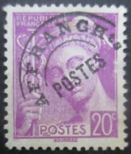 FRANCE Préoblitéré N°78 sans gomme