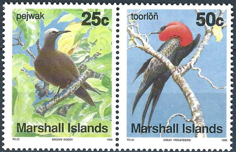 Marshall (Îles) - 1990 - Y & T n° 281 & 282 - MH