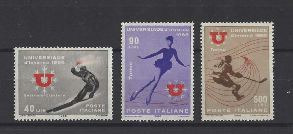 ITALIE.   YT   n° 940/942    neuf *    1966