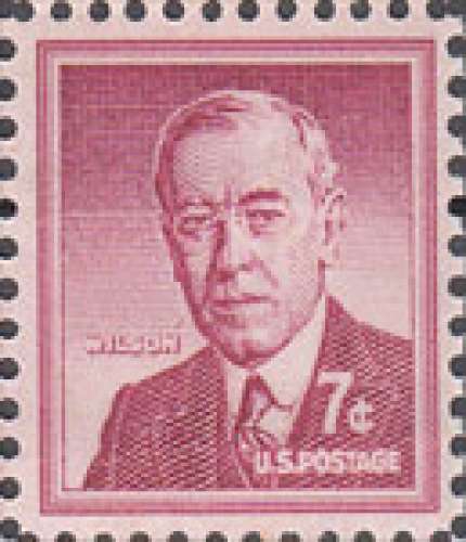Woodrow Wilson, 28ème Président (1955) - YT 601 *