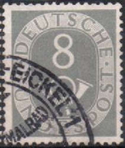 Cor Postal, 8 Pf (1951) - YT 13 °