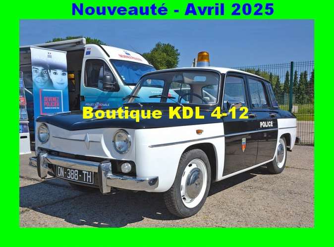 *AL FO 1 à 12 - Lot de 12 cartes postales - Véhicules des Forces de l'Ordre