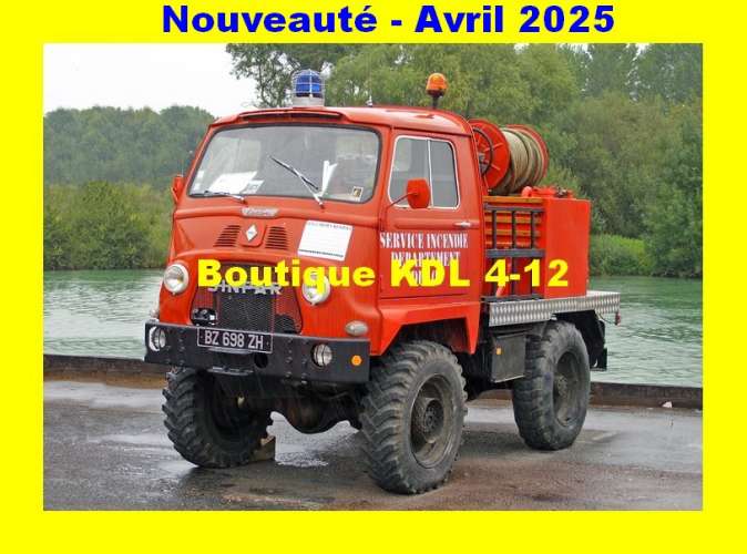 *AL SP 255 à 272 - Lot de 18 cartes postales - Véhicules des Sapeurs-Pompiers
