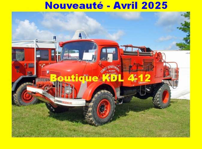 *AL SP 255 à 272 - Lot de 18 cartes postales - Véhicules des Sapeurs-Pompiers