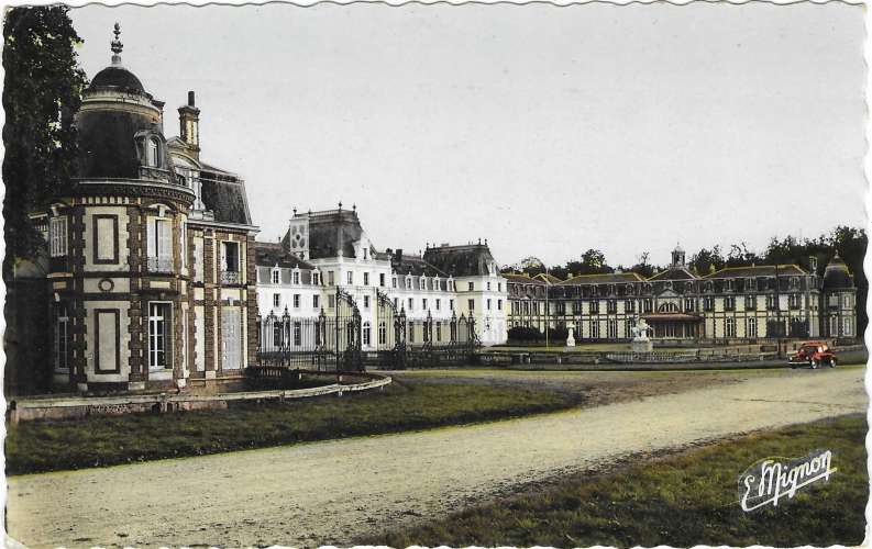 CPA - EURE et LOIR - Le Château des VAUX, Par Belhomert