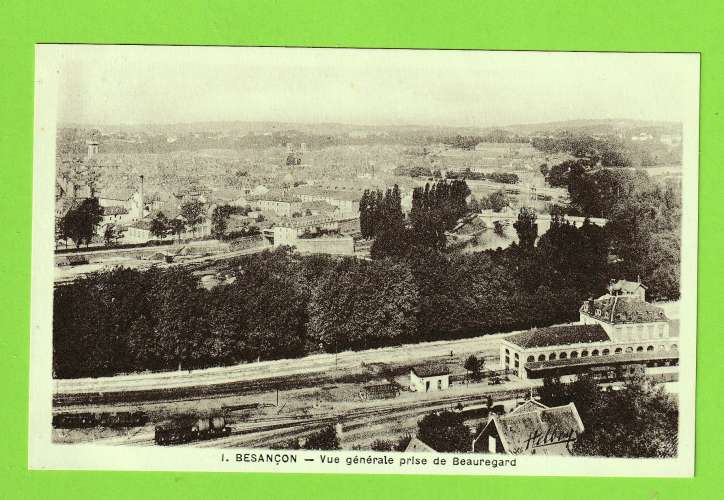 BESANCON - VUE GENERALE PRISE DE BEAUREGARD