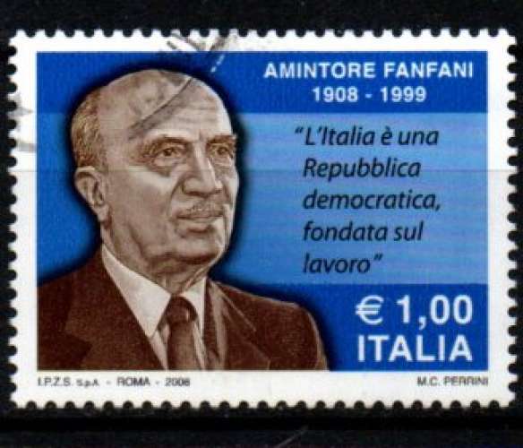 2008 Amintore Fanfani