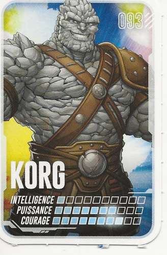CARTE MARVEL - PARS EN MISSION N° 093
