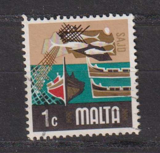 MALTE  Y & T n°463 oblitéré