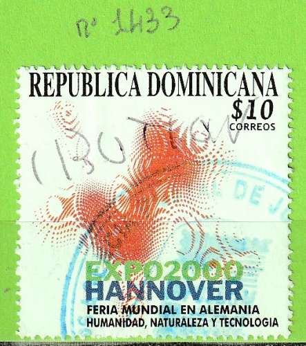 REPUBLIQUE DOMINICAINE YT N°1433 OBLIT