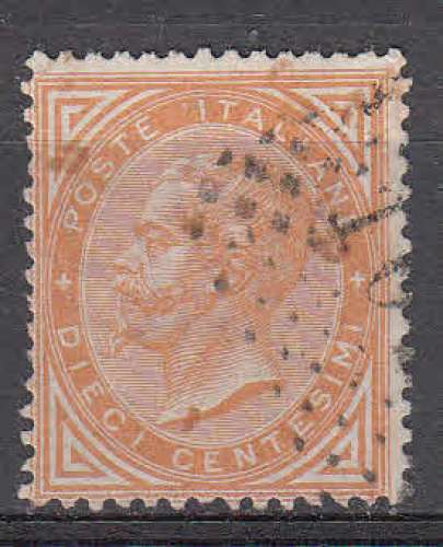 Italie 1863  Y&T  15  oblitéré