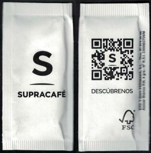 Espagne Sachet Sucre Sugar Azúcar Blanco Supracafé