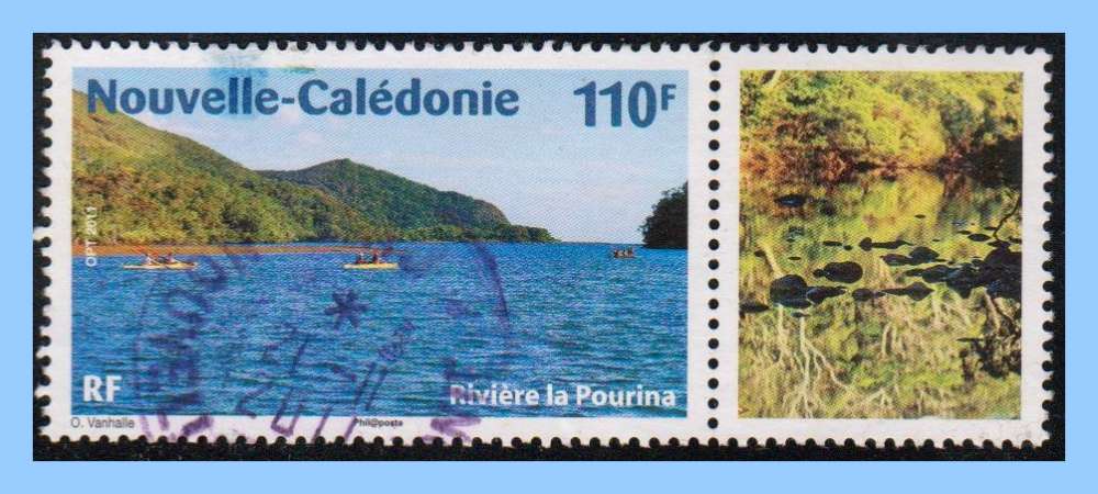 Nouvelle Calédonie N° 1124 Obl. Rivière La Pourina 2011