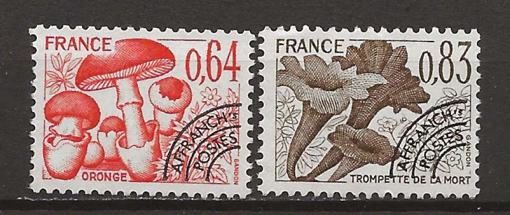 FRANCE PREOBLITERES  ANNÉE 1979 Y.T N°158-159 OBLI