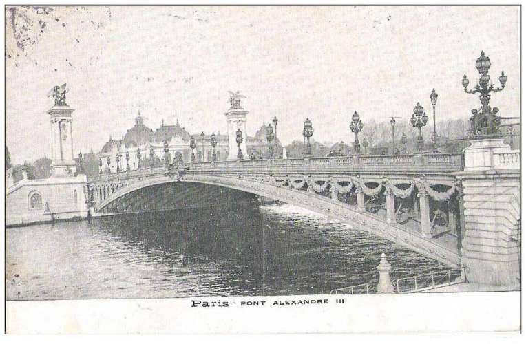 75 - Paris - pont Alexandre III 